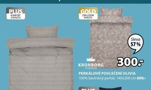 PERKÁLOVÉ POVLEČENÍ OLIVIA