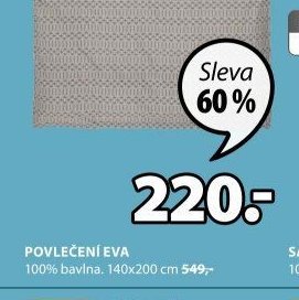 POVLEČENÍ EVA