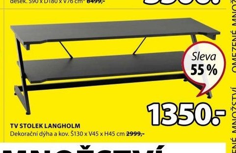 TV STOLEK LANGHOLM