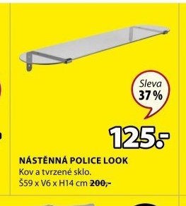 NÁSTĚNNÁ POLICE LOOK