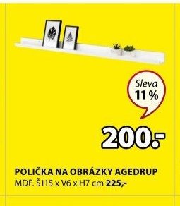 POLIČKA NA OBRÁZKY AGEDRUP