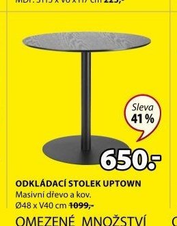 ODKLÁDACÍ STOLEK UPTOWN