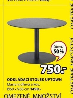 ODKLÁDACÍ STOLEK UPTOWN