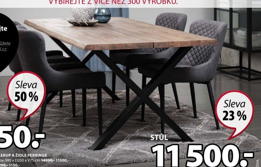 JÍDELNÍ STŮL HELLERUP
