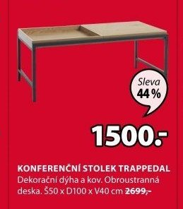 KONFERENČNÍ STOLEK TRAPPEDAL