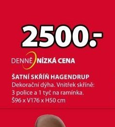Šatní skříň HAGENDRUP