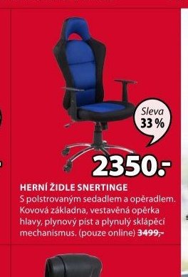 Herní židle SNERTINGE