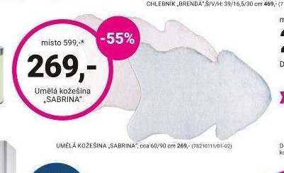 Umělá kožešina SABRINA