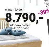 Futonová postel TONJA