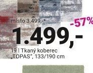 Tkaný koberec TOPAS