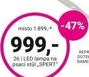 LED lampa na psací stůl SPERT
