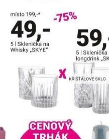 Sklenička na whisky SKYE