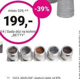 Sada dóz na koření BETTY