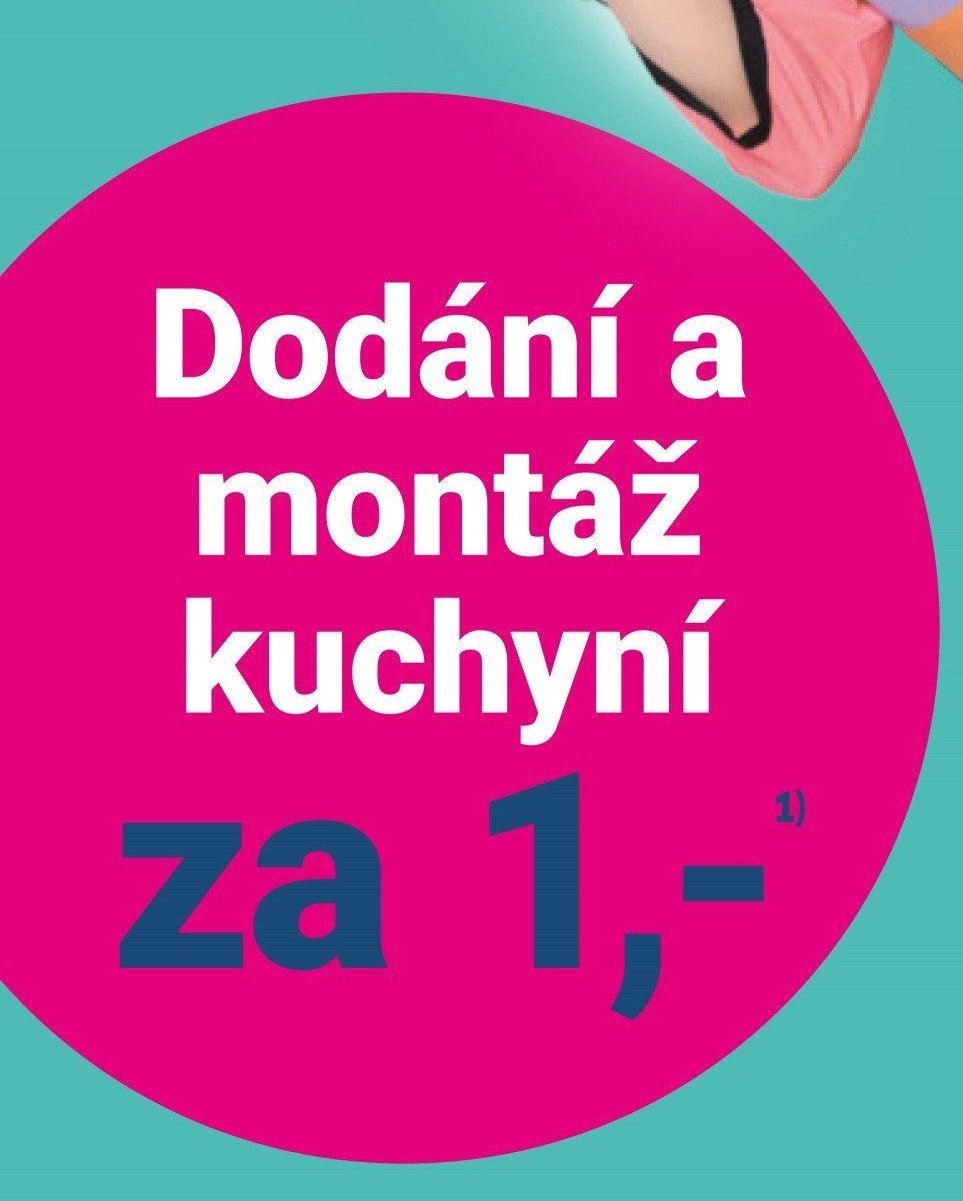 Dodání a montáž kuchyní