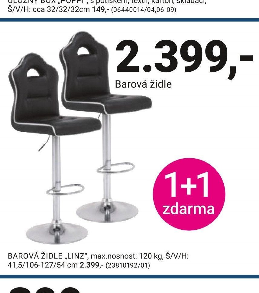 Barová židle „LINZ“