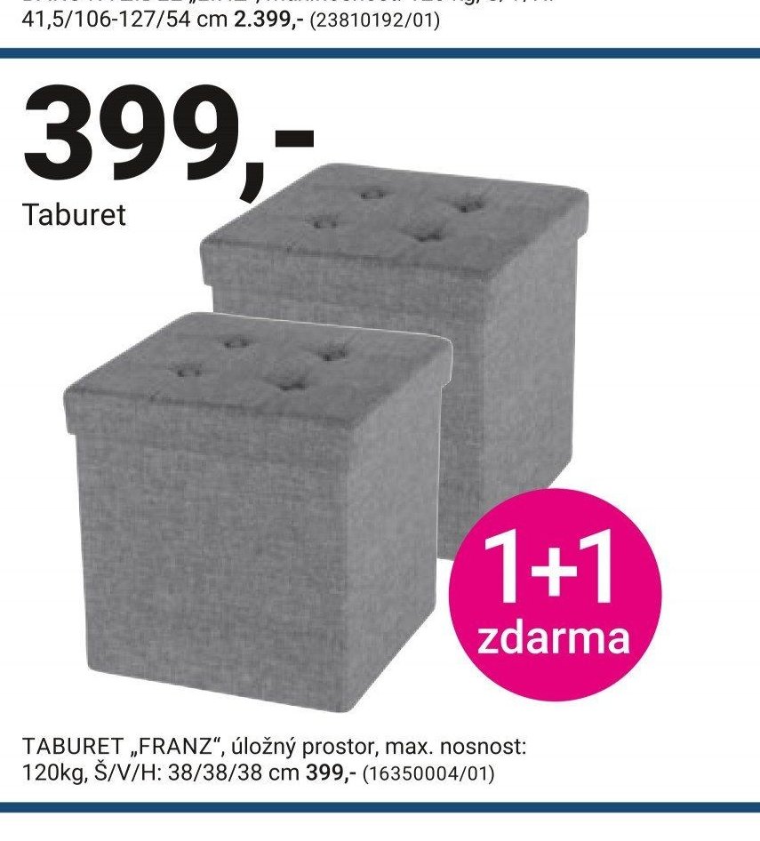 Taburet „FRANZ“