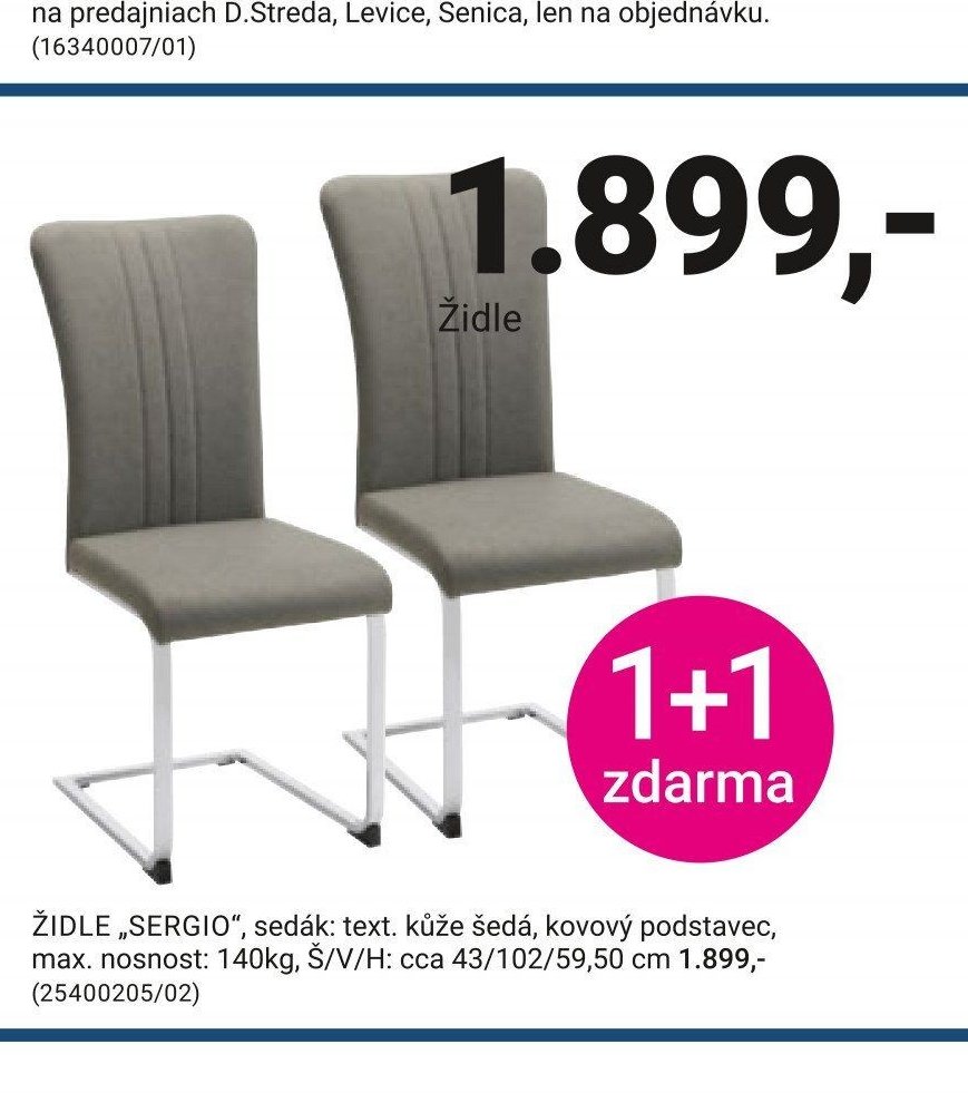 Židle „SERGIO“