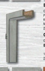Obložková zárubeň Beton