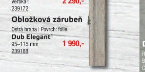Obložková zárubeň Dub Elegant