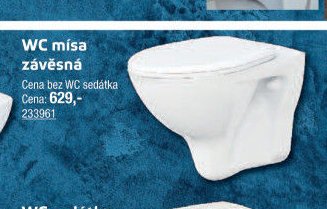 WC mísa závěsná