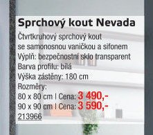 Sprchový kout Nevada