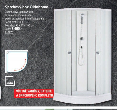 Sprchový box Oklahoma