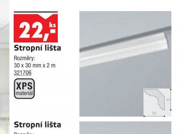 Stropní lišta