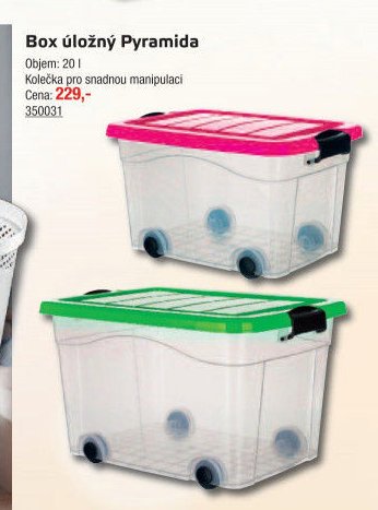 Box úložný Pyramida