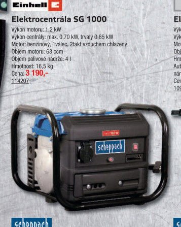 Elektrocentrála SG 1000