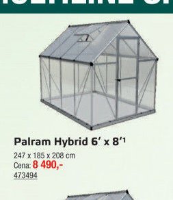 Palram Hybrid 6' x 8'