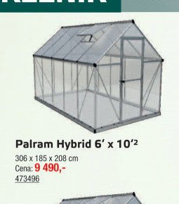 Palram Hybrid 6' x 10'