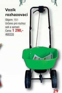 Vozík rozhazovací
