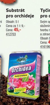 Substrát pro orchideje