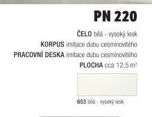 Kuchyňská linka PN 220