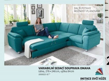 Variabilní sedací souprava OMAHA