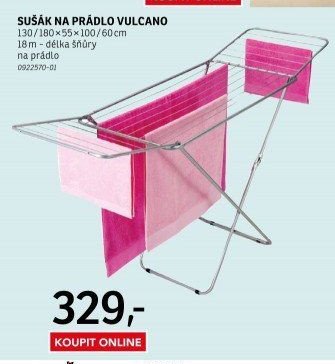 Sušák na prádlo Vulcano