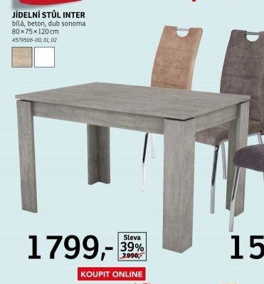 JÍDELNÍ STŮL INTER