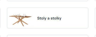 Stoly a stolky