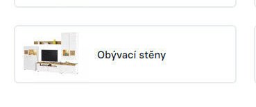 Obývací stěny