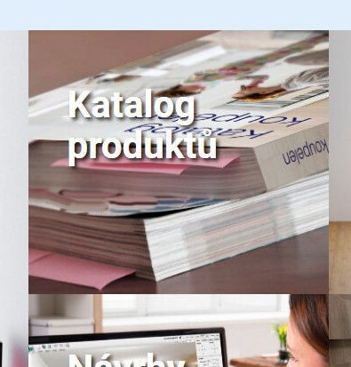 Katalog produktů