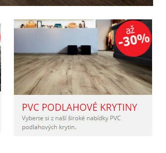 PVC PODLAHOVÉ KRYTINY