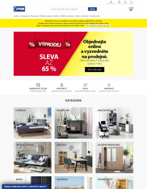 akční leták Jysk 19.1.2021-25.1.2021