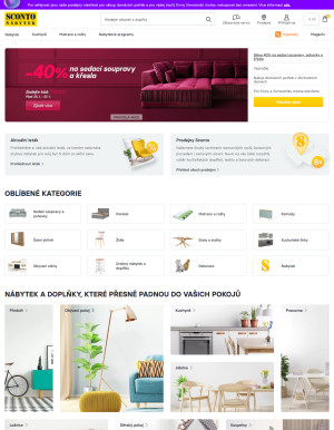 akční leták Sconto nábytek 26.1.2021-1.2.2021