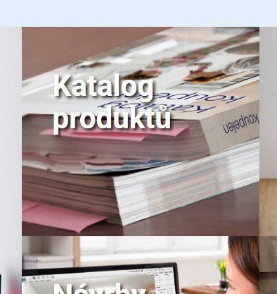 Katalog produktů