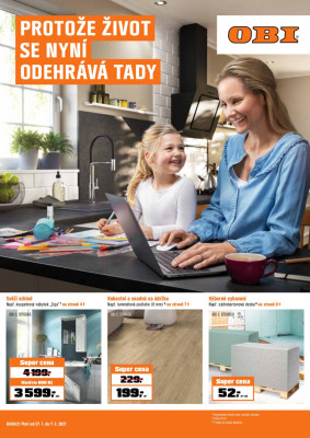 akční leták OBI 27.1.2021-7.2.2021