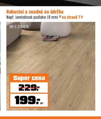 laminátová podlaha
