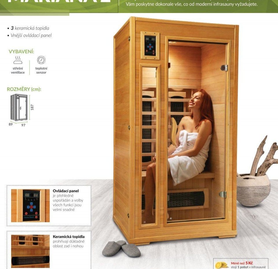 Infrasauna MARIANA 2