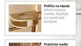 Poličky na nápoje