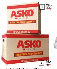 Kartonová krabice na stěhování