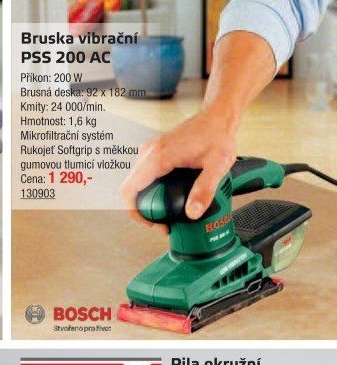 Bruska vibrační PSS 200 AC